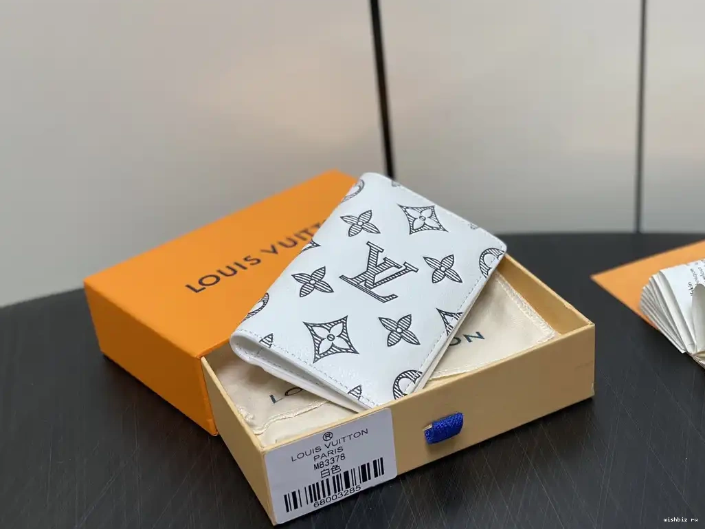 WIS Pocket Organizer-8*11.1*1 cm LOUIS VUITTON 0629
